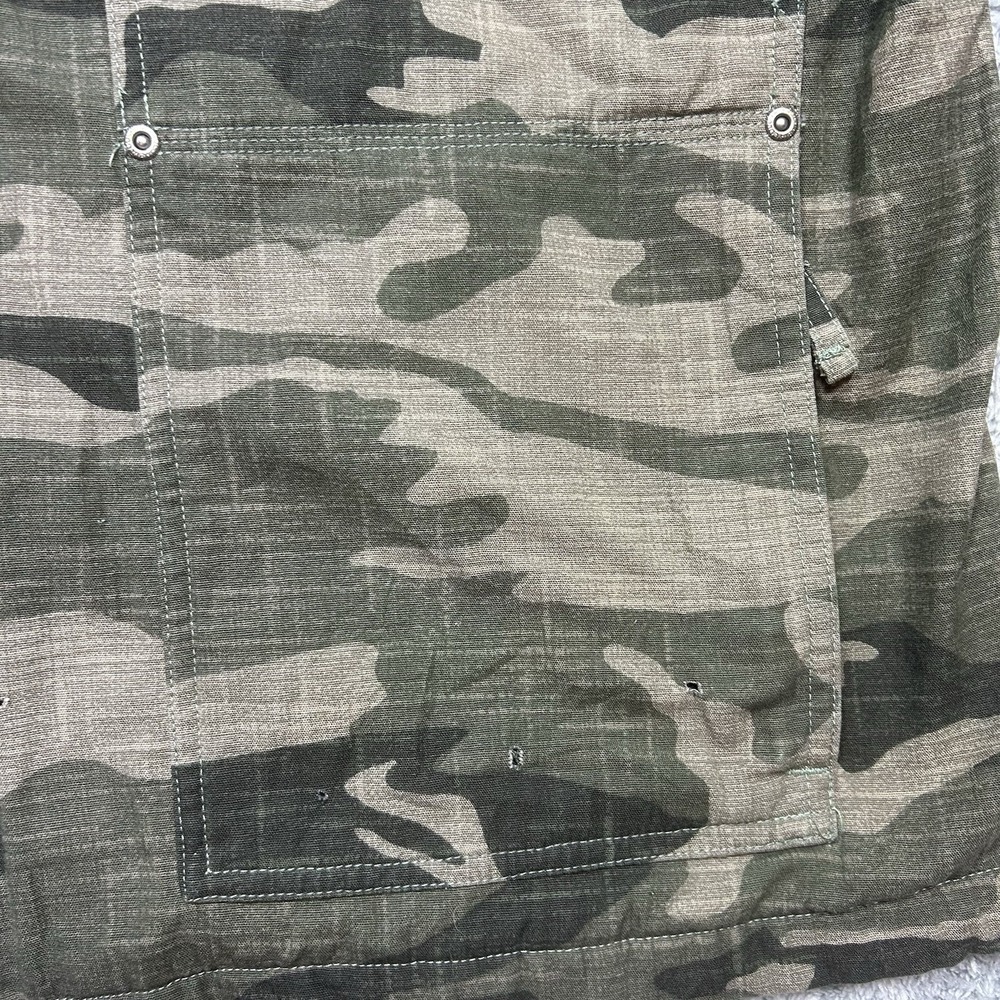 Columbia Loma Vista Hooded Jacket Mens L‎ Camo Camouflage Hunting *TINY HOLES - Picture 8 of 16